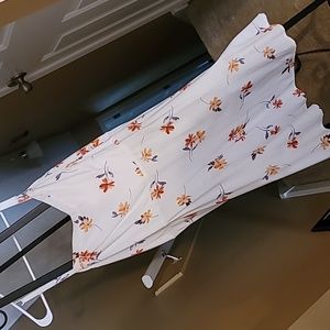 Torrid Floral Print Short Maxi Dress